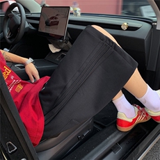 三条杠褶皱运动休闲短裤男士夏季美式潮流撞色五分裤卫裤中裤P28，男装休闲裤，电商C306-1