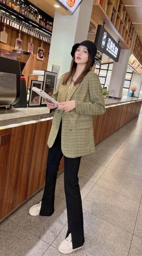 现货春季新款西装韩版外套，女装西装，韩衫衣社