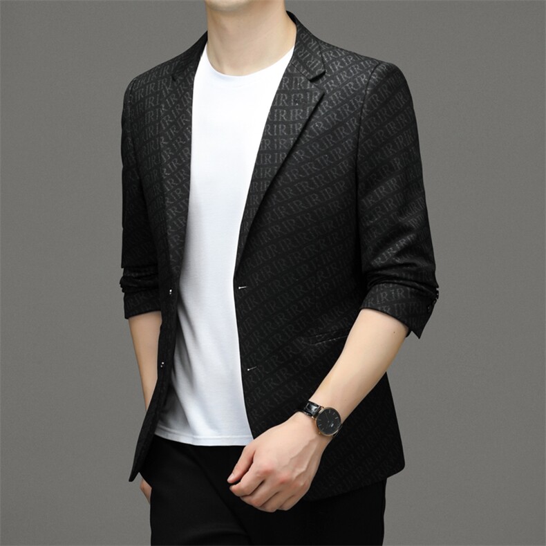 M3379-1钱塘2020-2秋季时尚潮流休闲百搭男士修身西装外套P142,男装西服,钱塘207-2