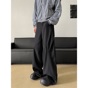 港风 cleanfit解构休闲裤西裤微喇长裤A014-DY25017-P60控88图片