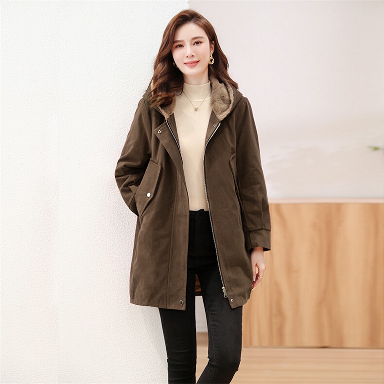 2024年新款派克服加绒加厚保暖棉衣棉服742-1款图片