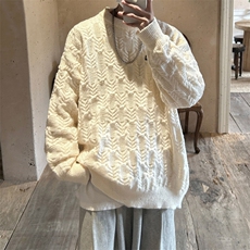 cityboy！贴标毛衣男士加厚麻花线衣男针织衫男XH05-P60，男装针织衫/毛衣，电商B367