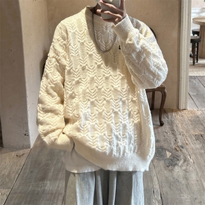 cityboy！贴标毛衣男士加厚麻花线衣男针织衫男XH05-P60图片