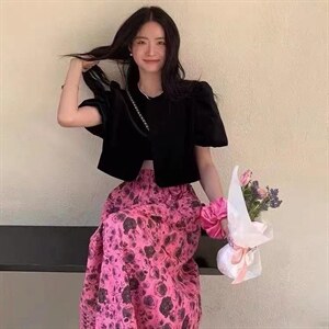 夏装新款韩版连衣裙图片