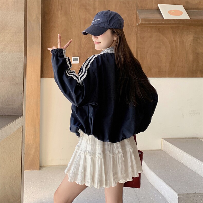 薄款蕾丝短外套夹克2c323P135K208,女装短外套,2C323