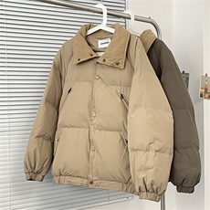 加绒加厚冬款男棉衣工装拉链口袋面包服保暖棉袄外套MY16P85，男装棉衣，星座1013-1