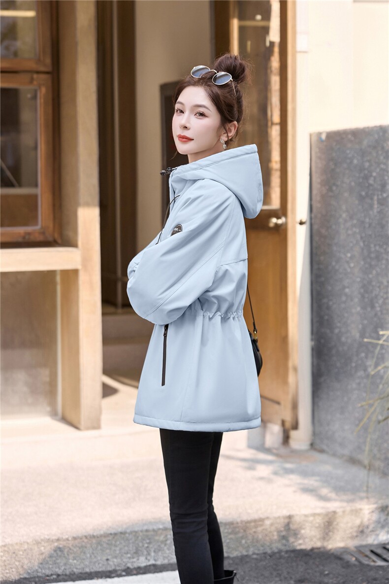 2025年时尚流行简约派克服外套冬季上市,女装棉衣/棉服,涵亦佰惠