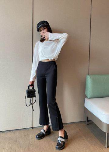 秋季新款微喇裤，其它，雪莉·金