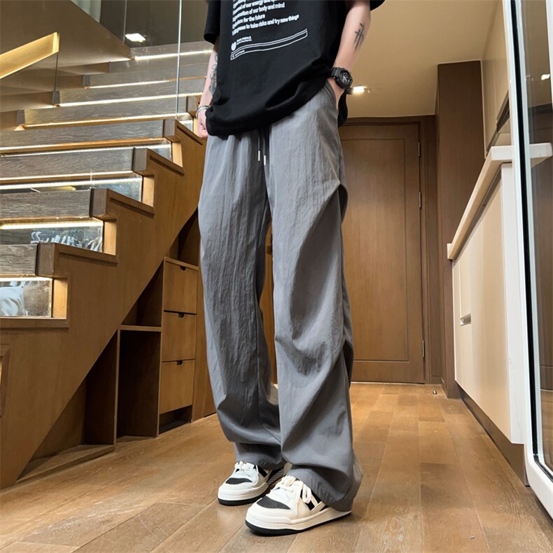量大优供视频夏季直筒宽松阔腿男女休闲裤CK31特P28控58M-4XL,男装休闲裤,电商B325
