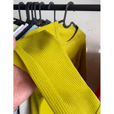 DD331P38华夫格吸湿速干运动长袖T恤男健身运动登山骑行服打底衫，男装T恤，电商B323A