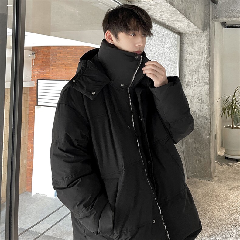 羽绒服男冬季新款港风宽松连帽加厚外套上衣YR922-P155,男装羽绒服,星座214-3