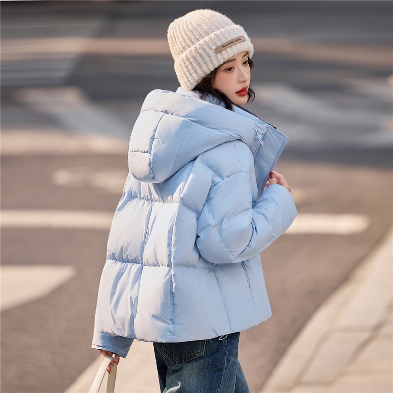 2026年冬季休闲风保暖羽绒外套,女装羽绒服,红依一坊