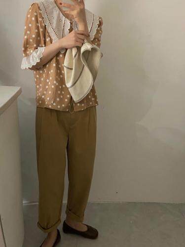 现货春款娃娃衫，女装，HJ