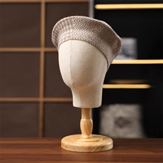 2025年春季新款女士百搭平顶帽，帽子，绒朵羊绒