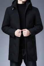 YT1907主推冬季男士羽绒服男装连帽中长款白鸭绒潮流加厚保暖P270，男装羽绒服，电商B360