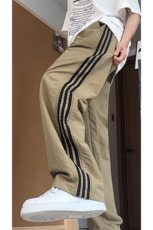 大量现货美式复古薄款条纹伞兵裤男夏季速干休闲裤DY5036-特P35，男装休闲裤，电商A178