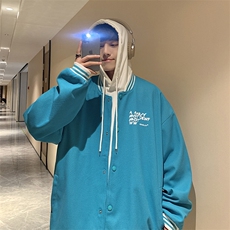 Wt160-P53华夫格撞色拼接棒球服夹克外套，男装夹克，星座1501-1