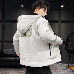 男士休闲连帽加厚保暖棉衣外套棉服棉袄冬季防寒开衫男装M988图片
