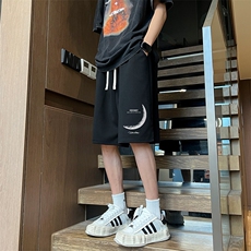 新款菠萝格得物抖音直播宽松男中裤五分短裤K113P28控45，男装休闲裤，电商C408(原B339-1)