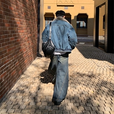 现货座山雕牛仔棉衣外套610A-1-LY450-P125，男装棉衣，星座610A-1