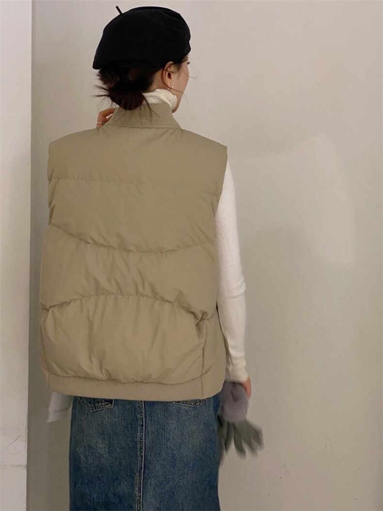 羽绒马甲，女装马甲，驿谷