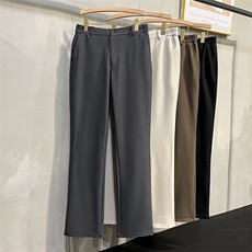 轻熟休闲裤西裤抗皱韩版垂感男士通勤西装裤锥形显瘦长裤潮流，男装西服套装，星座410-6（原星座1304-1）