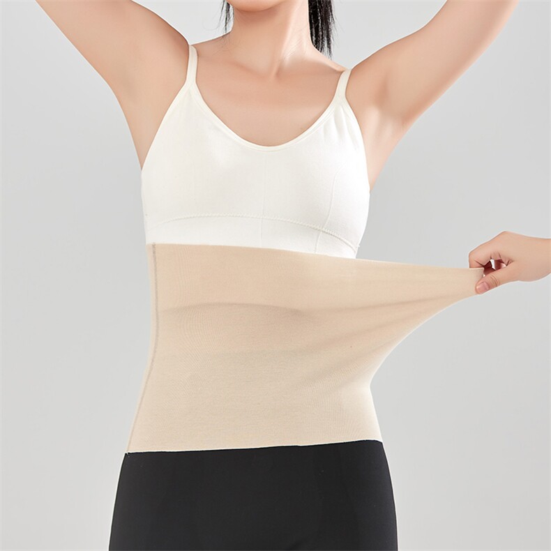 2025百搭时尚莫代尔护腰简约时尚，腰带/腰封，天盛羊绒