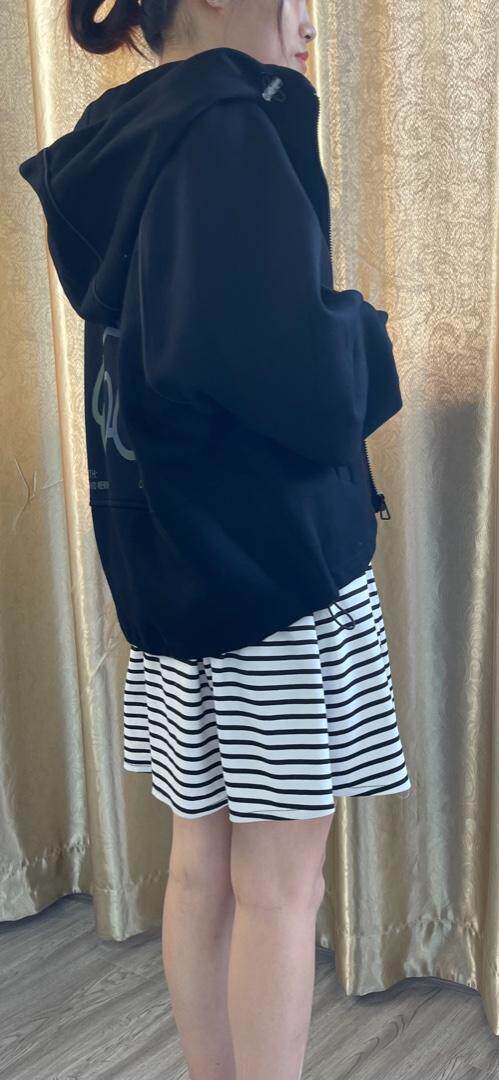 小熊开衫卫衣，女装卫衣/绒衫，春信拙源