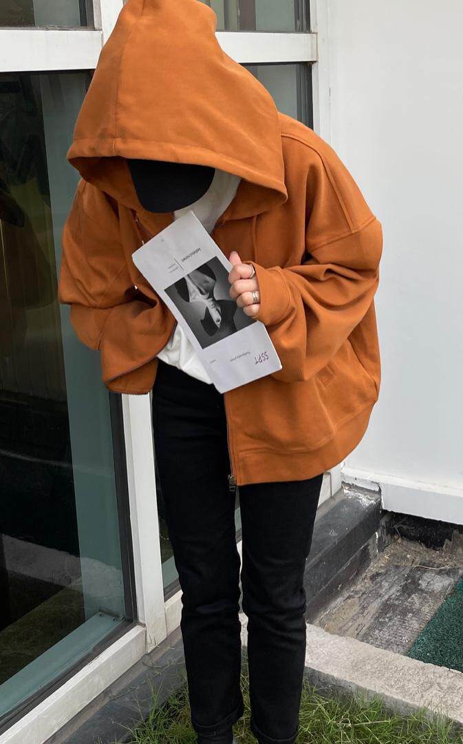 秋款新款带帽拉链卫衣，女装卫衣/绒衫，JIAN.Z 简.站