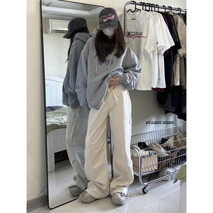 B221 美式ins街头hiphop宽松工装休闲裤子 LK23122-P65 控88图片