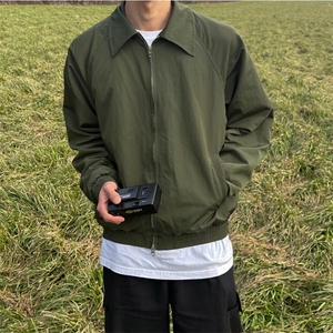 816B-JK108-P105 春季韩版男士短款翻领宽松夹克休闲拉链外套韩图片