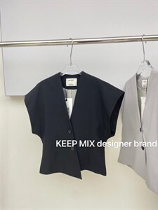 【现货】KP设计师款—热卖马甲,女装马甲,KEEP MIX