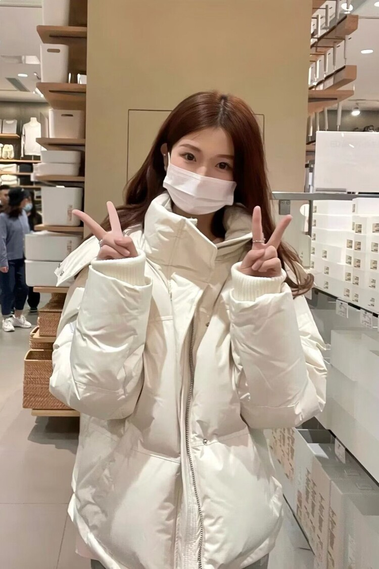 2025羽绒棉服冬季森系新款宽松潮外套棉衣女韩版面包服棋盘格,男装棉衣,星座218-8