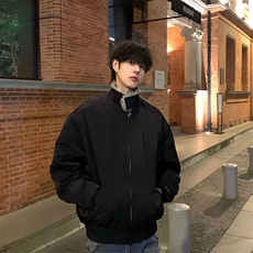 重磅高级感帆布贵气座山雕毛领毛绒夹克棉服冬季男款上衣外套，男装夹克，星座506A