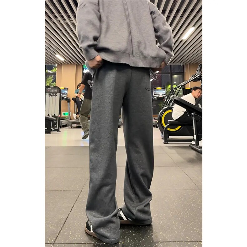 2026裤子宽松直筒百搭休闲直筒裤*CK25001*P30加绒35,男装卫衣,星座511-1