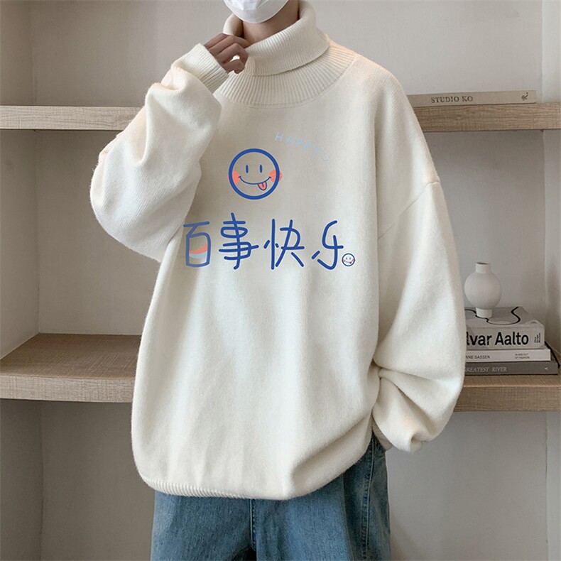 控68高领毛衣男士大码内搭毛线衣男GM45183-P45加绒款-P65,男装针织衫/毛衣,电商A040