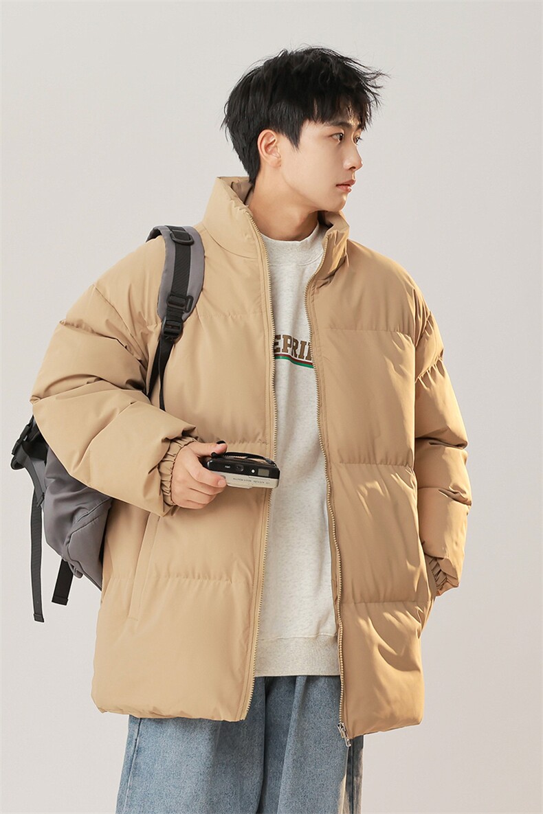 9976-P60冬季宽松情侣棉衣面包服（八个色）深度库存,男装棉衣,星座109