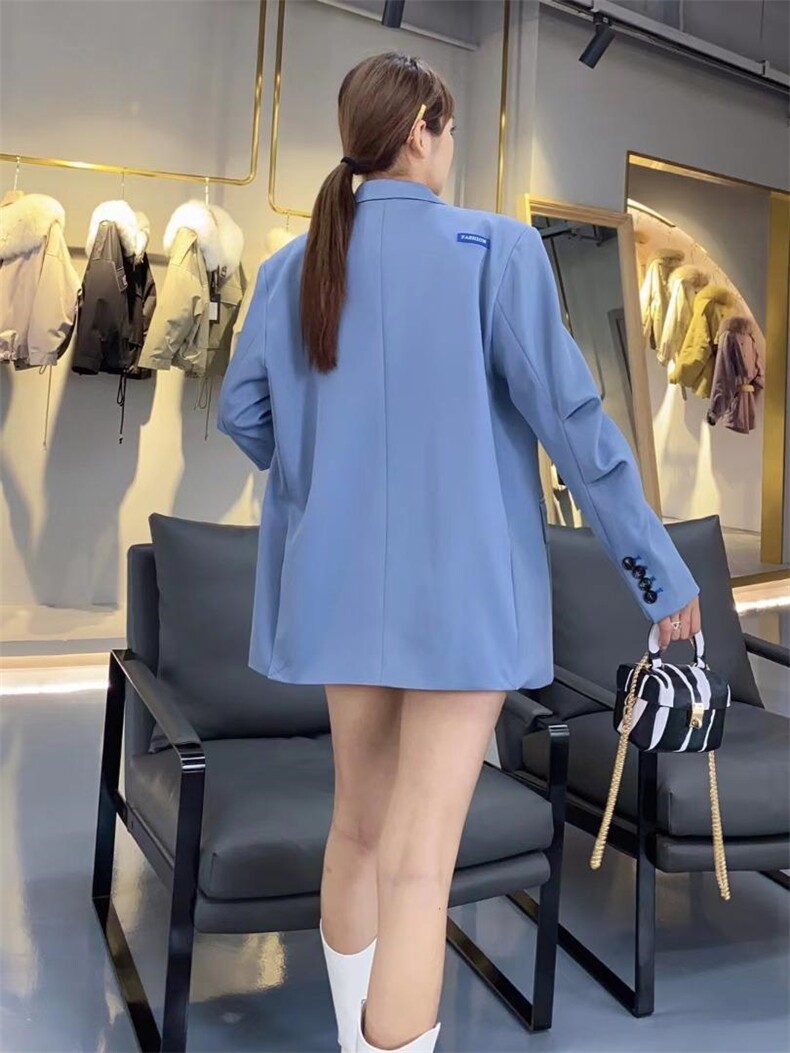 欧美风现货西装外套，女装西装，艾涵o