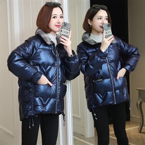 2020冬季新款时尚百搭舒适保暖白鸭绒 羽绒服图片