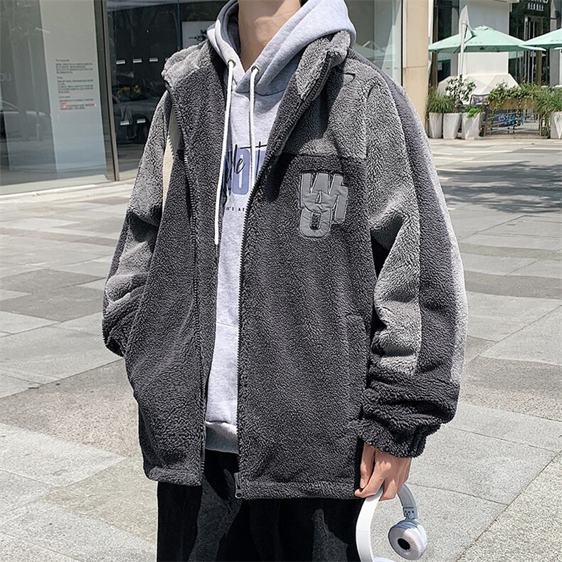 冬季学生加绒加厚羊羔绒棉衣保暖棉服外套男士8853-P115控价138,男装棉衣,电商A441-1
