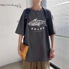 夏季潮牌男士短袖t恤男潮流上衣情侣半袖体恤衫RT21P28图片