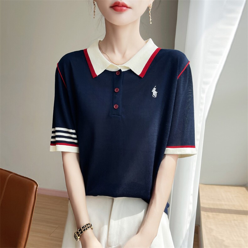 韩版宽松小个子设计感立体小花短袖上衣女夏季时尚减龄正肩T恤衫,女装T恤,暖娇绒