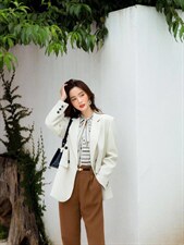 三色西装，女装西装，如问