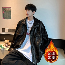 加棉现货2024秋季机车情侣短款时尚都市夹克JK101，P108，男装夹克，星座1209-3