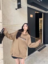 冬季新款加绒卫衣，女装卫衣/绒衫，卡希妮(5F)