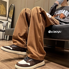 XZ616秋季新款灯芯绒C字母休闲长裤TY410P55控68，男装休闲裤，星座512A（原616）