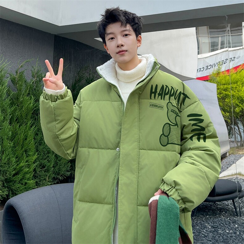 ！2023冬季新款立领棉衣男士潮流加厚棉服学生外套MY126P70图片