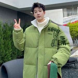 ！2023冬季新款立领棉衣男士潮流加厚棉服学生外套MY126P70图片