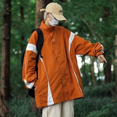 可拆卸连帽冲锋衣外套XZ196P70，男装夹克，星座1116-2
