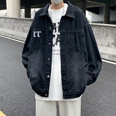 长袖潮流慵懒百搭夹克简约翻领男潮标准文艺青春流行ins日常秋冬，男装夹克，星座1013